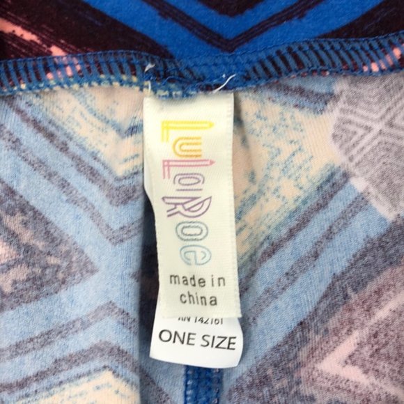 LuLaRoe Aztec Print Leggings, One Size - Picture 5 of 5